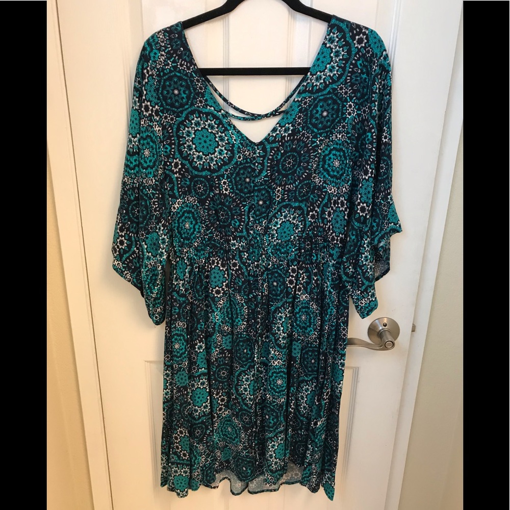 Torrid 3/4 sleeve dress